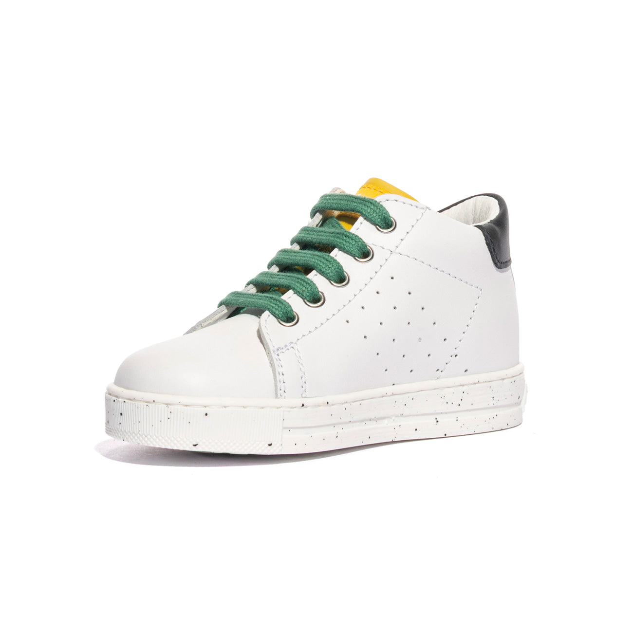 FALCOTTO 0012015331-01-1N83 WHITE GREEN BLACK Sneakers Bambino 