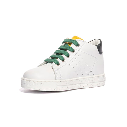 FALCOTTO 0012015331-01-1N83 WHITE GREEN BLACK Sneakers Bambino 