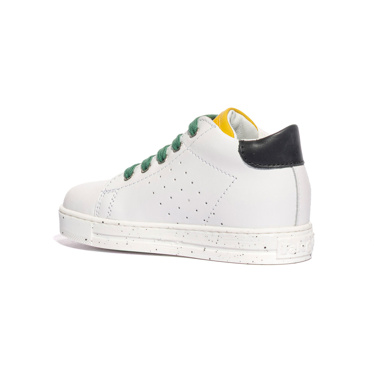FALCOTTO 0012015331-01-1N83 WHITE GREEN BLACK Sneakers Bambino 