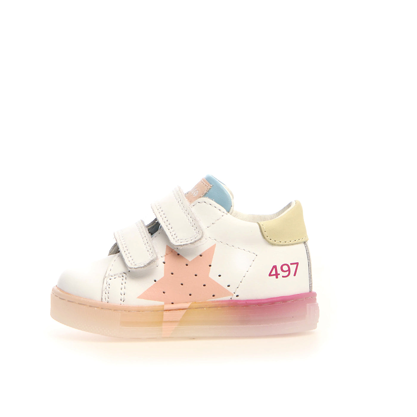FALCOTTO 0012015346-01-2N66 WHITE PAGLIA CIPRIA Sneakers Bambina 