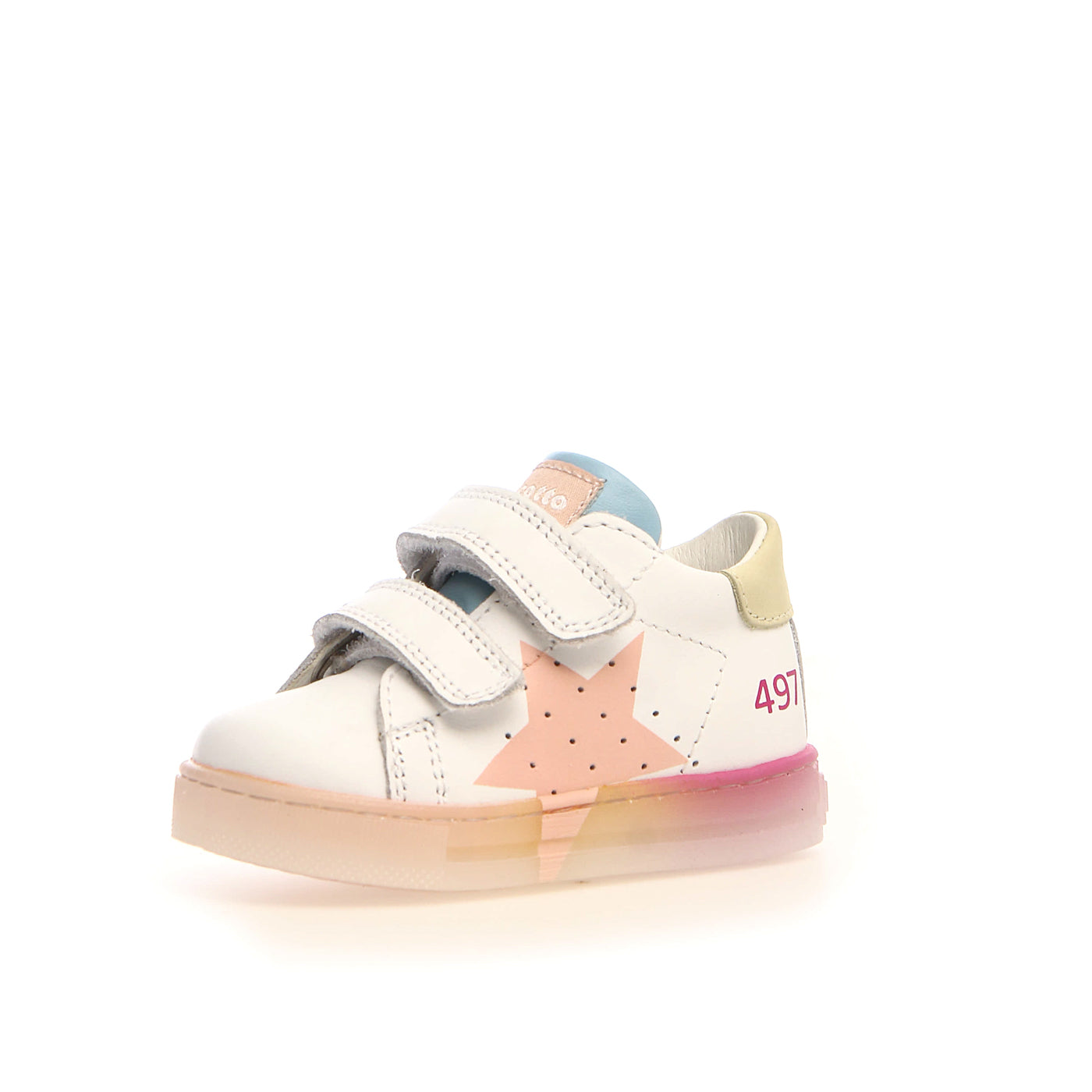 FALCOTTO 0012015346-01-2N66 WHITE PAGLIA CIPRIA Sneakers Bambina 