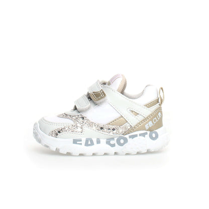 FALCOTTO 0012018224-02-1N03 WHITE PLATINUM Sneakers Bambina 