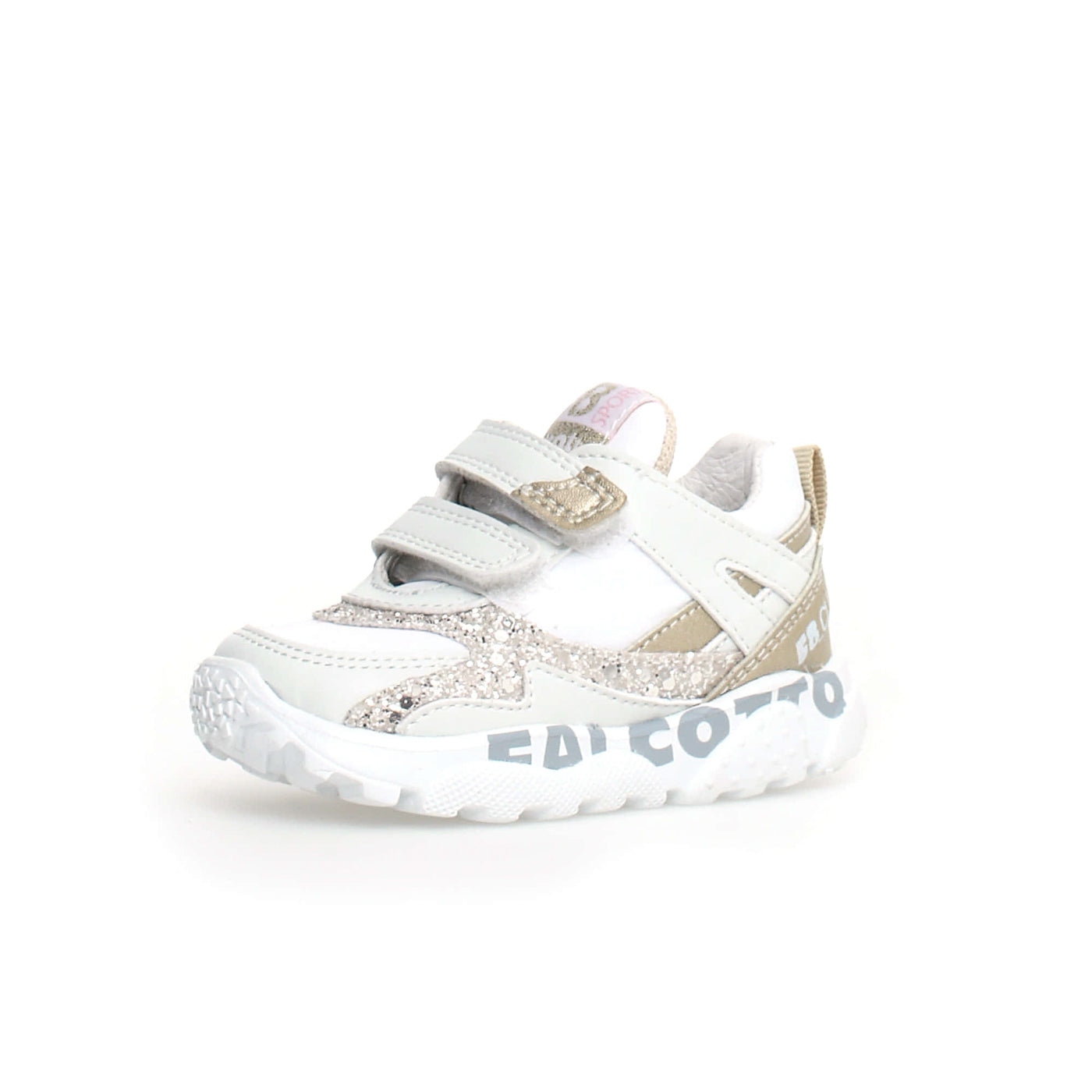 FALCOTTO 0012018224-02-1N03 WHITE PLATINUM Sneakers Bambina 