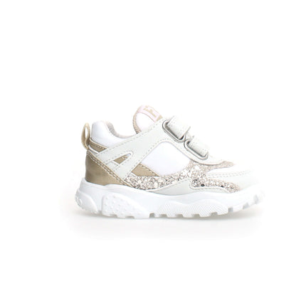 FALCOTTO 0012018224-02-1N03 WHITE PLATINUM Sneakers Bambina 