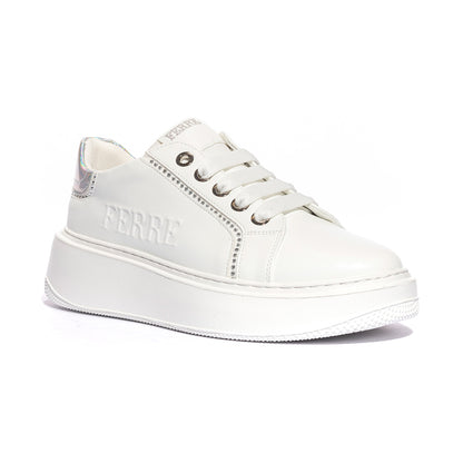 FERRE' FB071 WHITE SILVER Sneakers Bambina 
