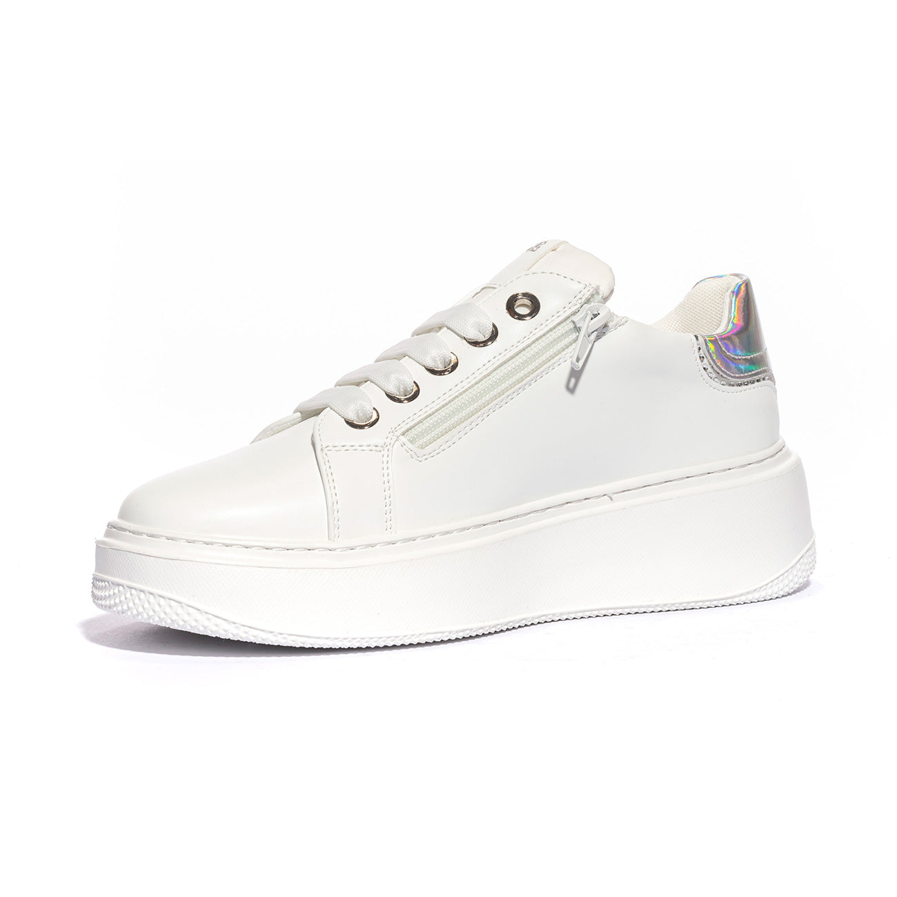 FERRE' FB071 WHITE SILVER Sneakers Bambina 