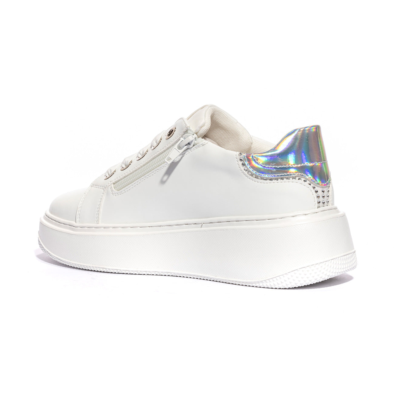 FERRE' FB071 WHITE SILVER Sneakers Bambina 