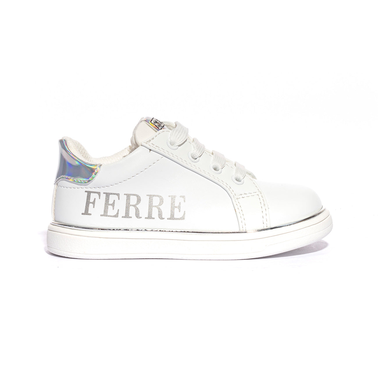 FERRE' FB090 WHITE SILVER Sneakers Bambina 