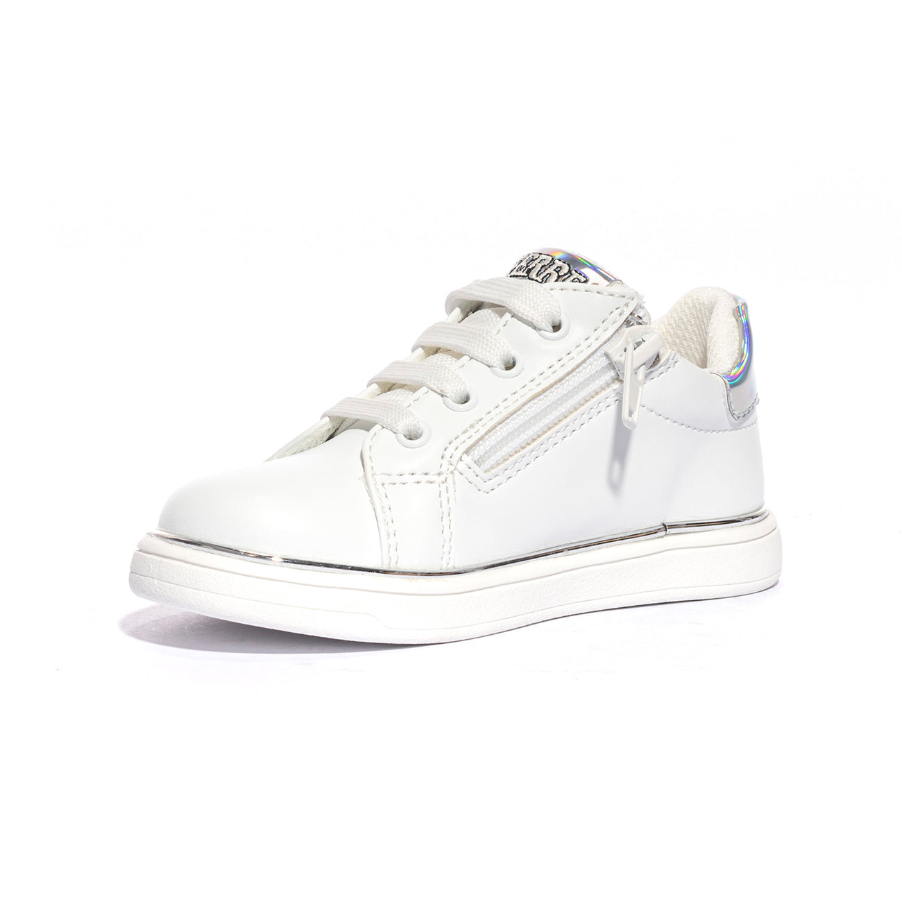 FERRE' FB090 WHITE SILVER Sneakers Bambina 