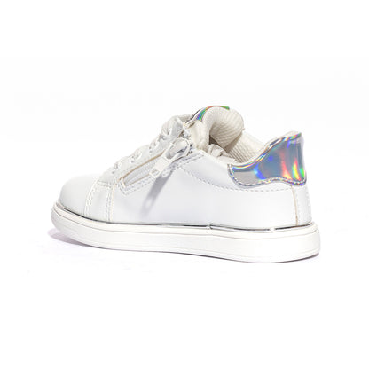 FERRE' FB090 WHITE SILVER Sneakers Bambina 
