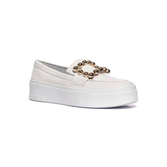 FRAU 36M3 BIANCO Mocassini Donna 