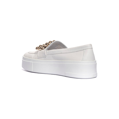 FRAU 36M3 BIANCO Mocassini Donna 
