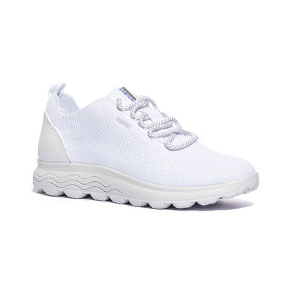 GEOX D15NUA WHITE C1000 Sneakers Donna 