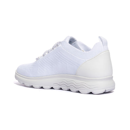 GEOX D15NUA WHITE C1000 Sneakers Donna 
