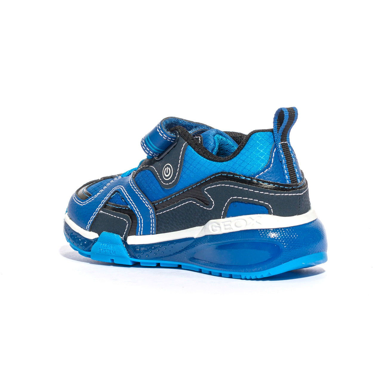 GEOX J16FEA 0CEFU ROYAL LTBLUE C4255 Sneakers Bambino 