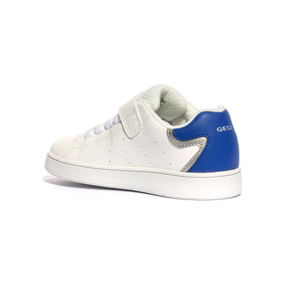 GEOX J36LSA 000BC WHITE DKROYAL C1Z4R Sneakers Bambino 