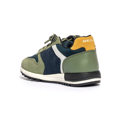 GEOX J459EB 022FU MILITARY NAVY C0938 Sneakers Bambino 