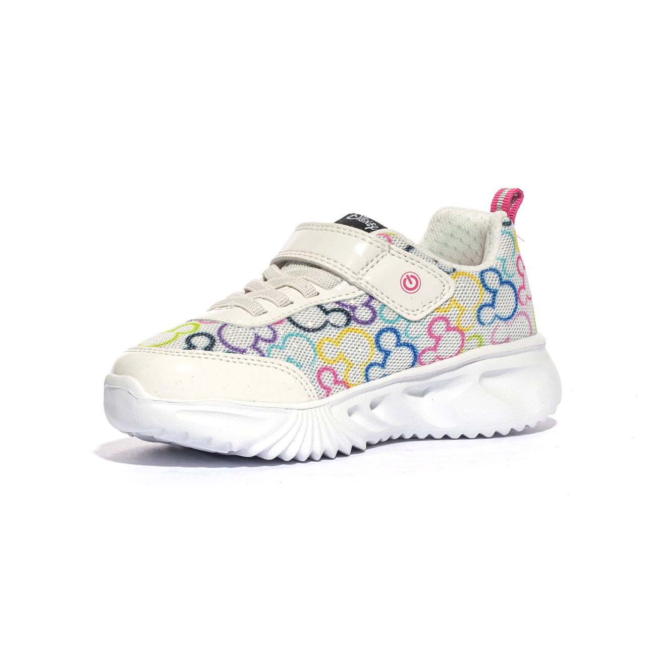 GEOX J45E9D 09LHH WHITE MULTICOLOR C0653 Sneakers Bambino 