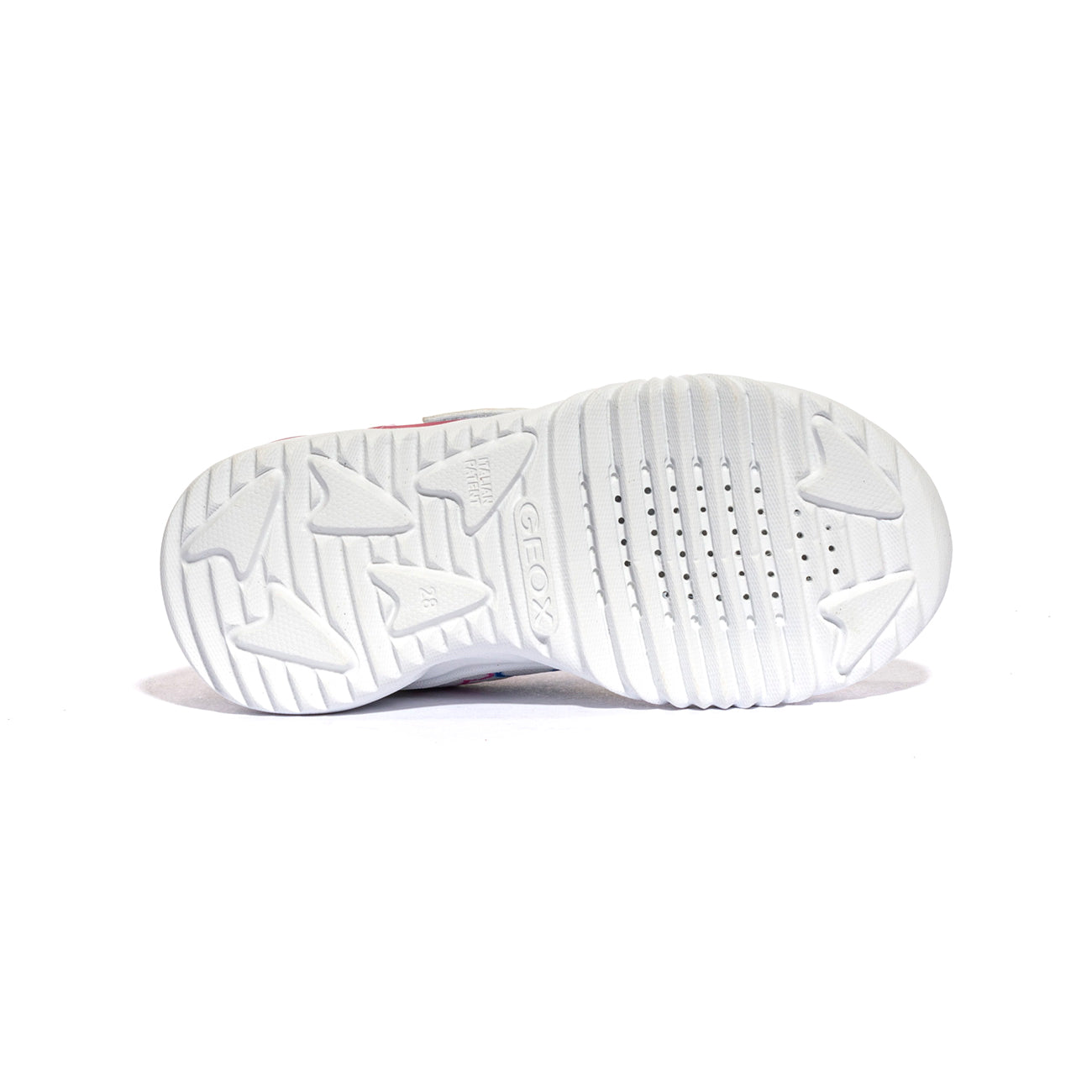 GEOX J45E9D 09LHH WHITE MULTICOLOR C0653 Sneakers Bambino 