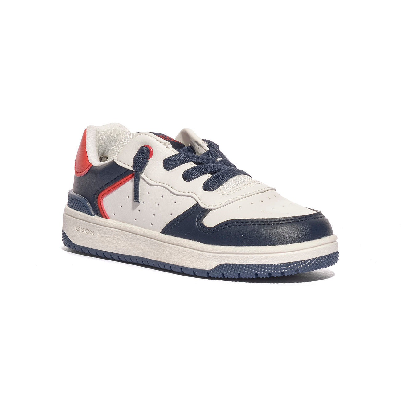 GEOX J45LQB WHITE NAVY C0899 Sneakers Bambino 