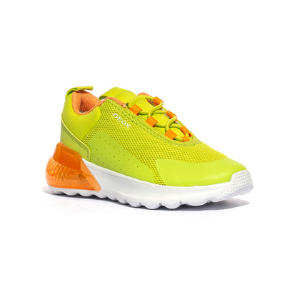 GEOX J45LYA 0149J LIME C2009 Sneakers Bambino 