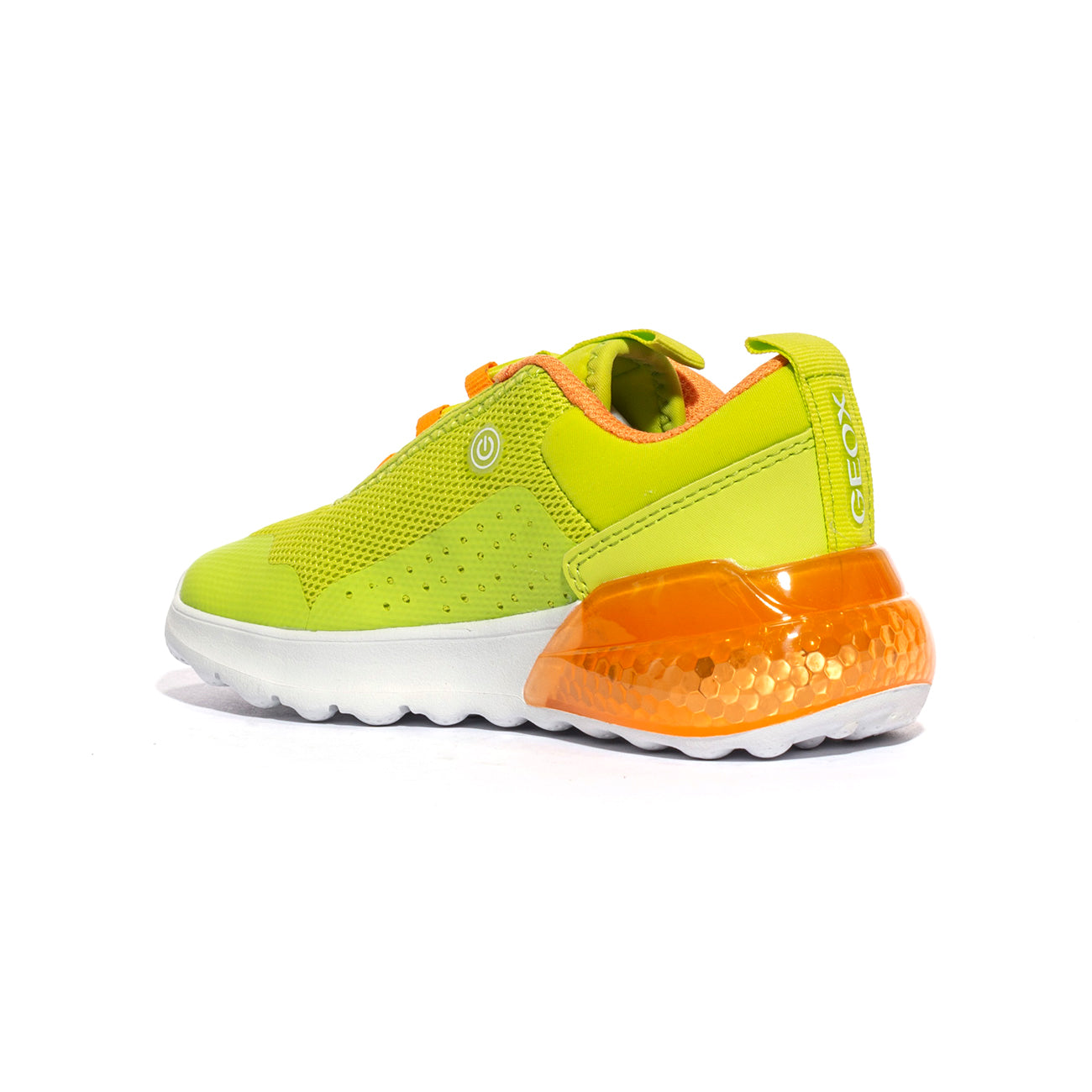 GEOX J45LYA 0149J LIME C2009 Sneakers Bambino 