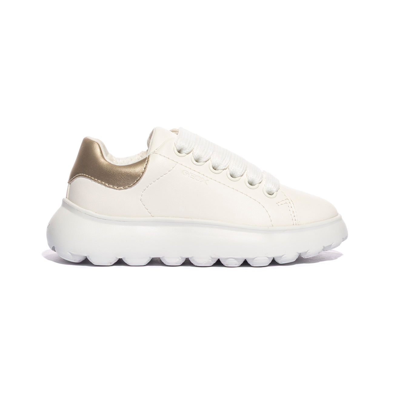 GEOX J55MRA WHITE PLATINUM C0588 Sneakers Bambina 