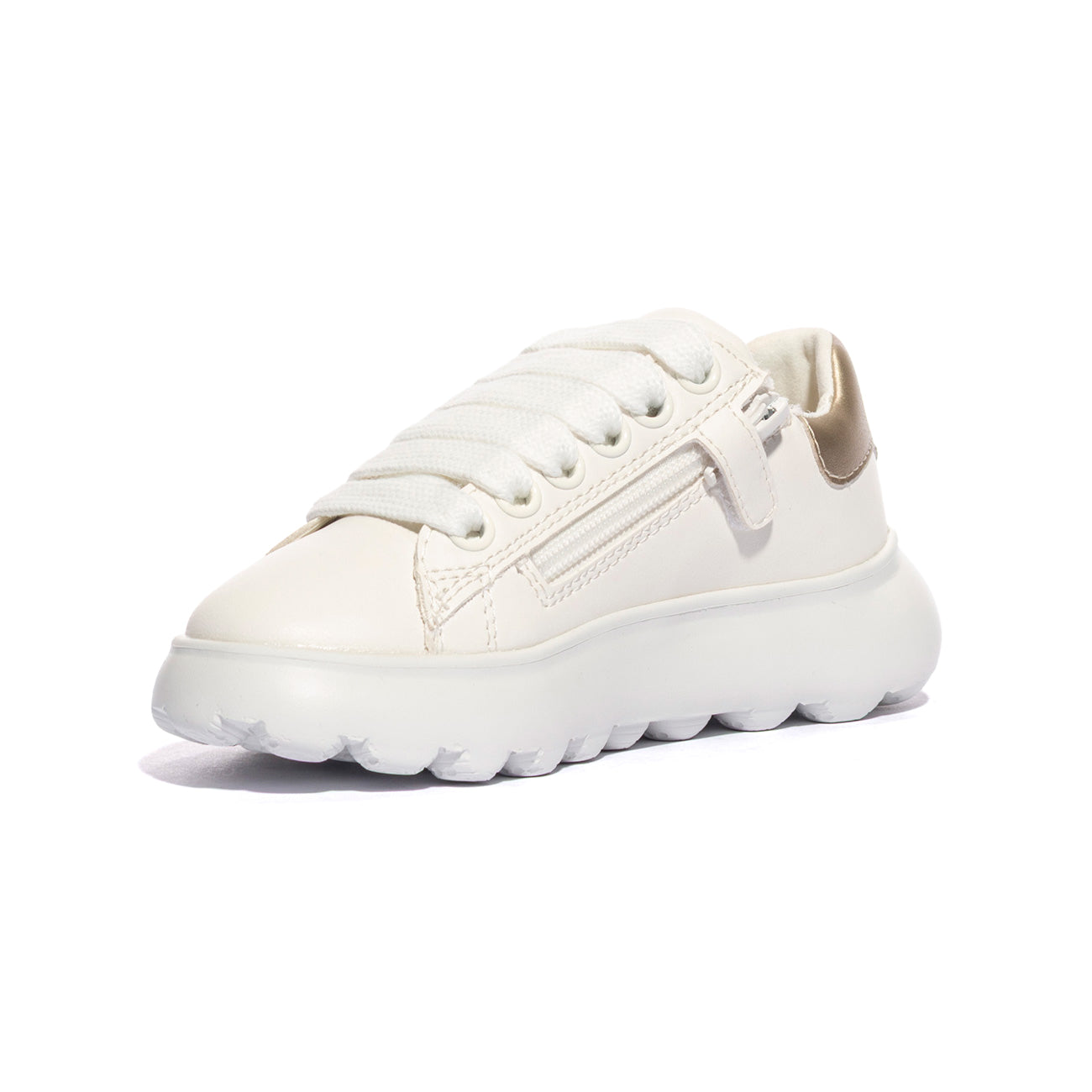 GEOX J55MRA WHITE PLATINUM C0588 Sneakers Bambina 
