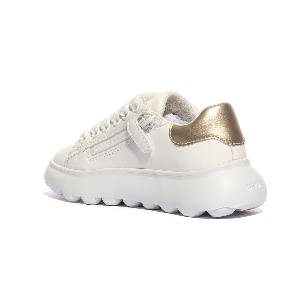 GEOX J55MRA WHITE PLATINUM C0588 Sneakers Bambina 