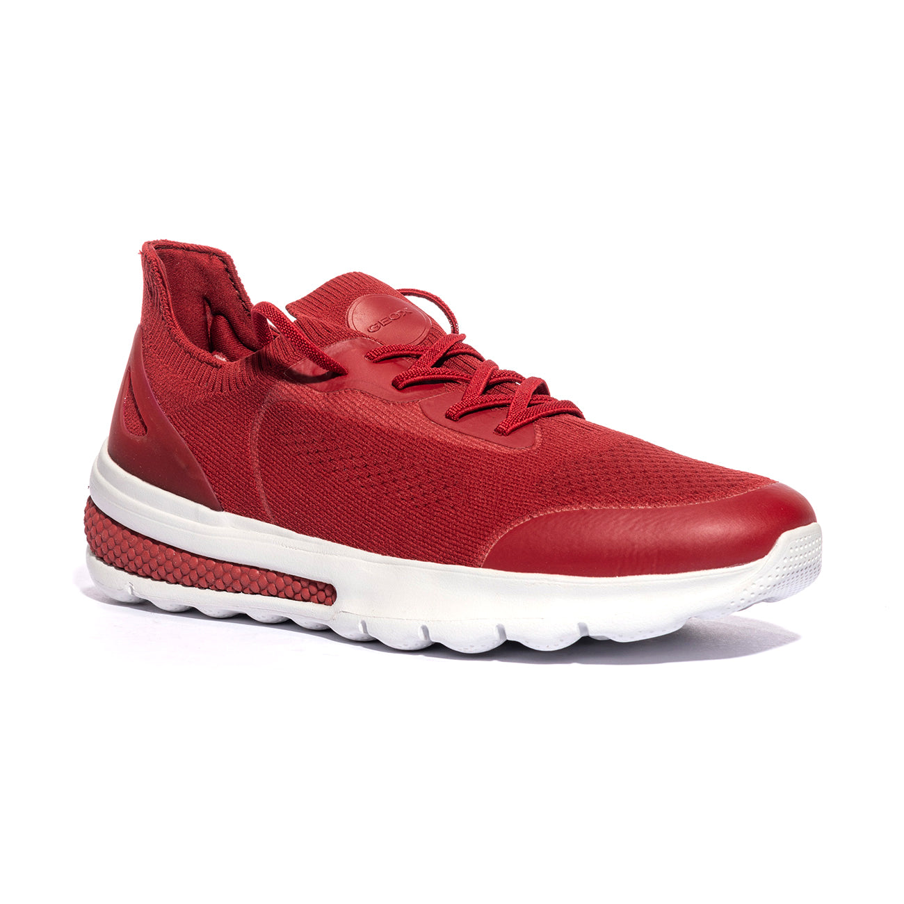 GEOX U35BAA 0006K. DK RED  C7004 Sneakers Uomo 