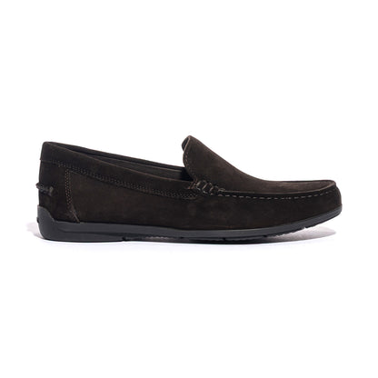 GEOX U55Q3A DK BROWN C6006 Mocassini Uomo 