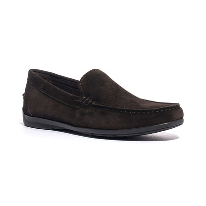 GEOX U55Q3A DK BROWN C6006 Mocassini Uomo 