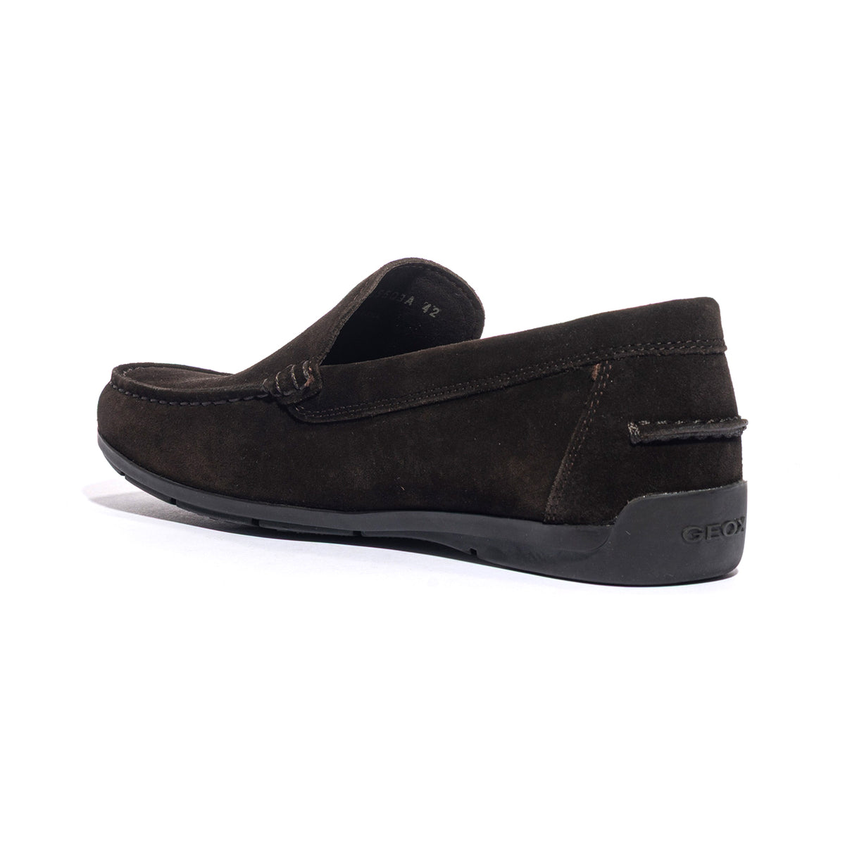 GEOX U55Q3A DK BROWN C6006 Mocassini Uomo 