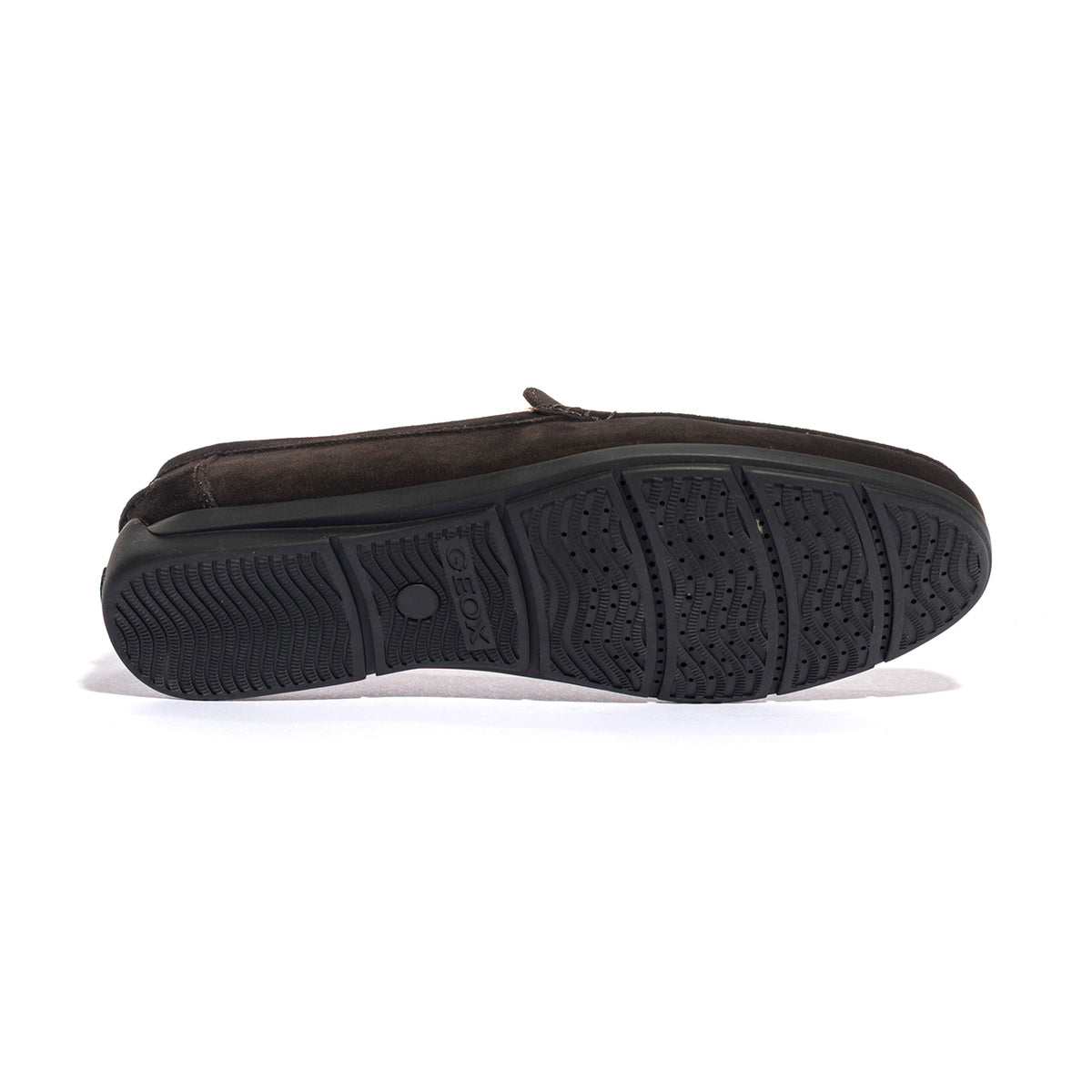 GEOX U55Q3A DK BROWN C6006 Mocassini Uomo 