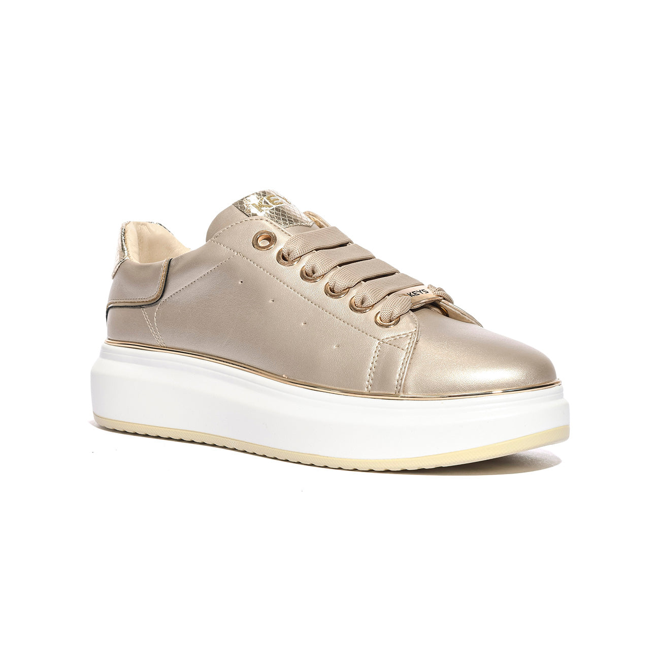 KEYS K10503 PLATINO GOLD Sneakers Donna 