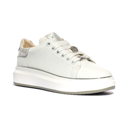 KEYS K10503 WHITE SILVER Sneakers Donna 