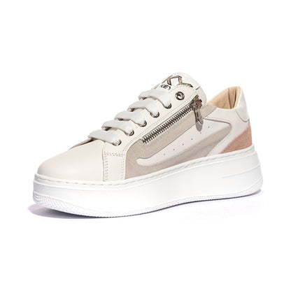 KEYS K10522 WHITE PINK Sneakers Donna 