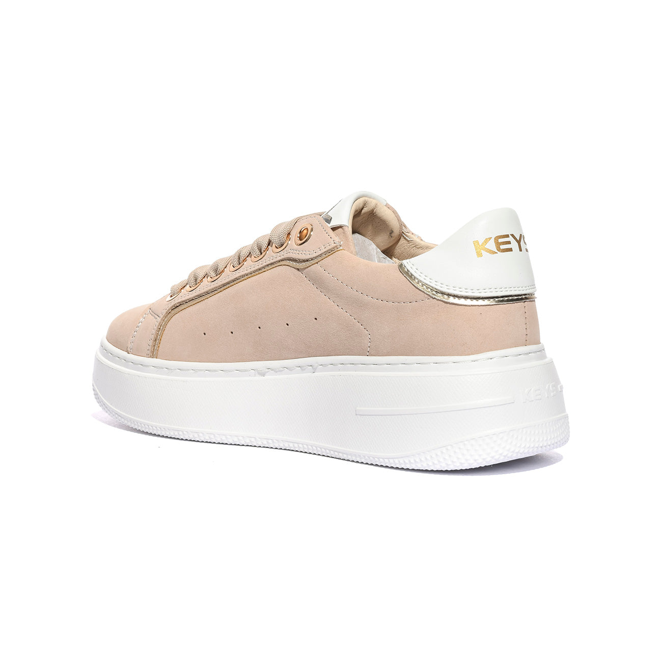 KEYS K10524 BEIGE PLATINO Sneakers Donna 