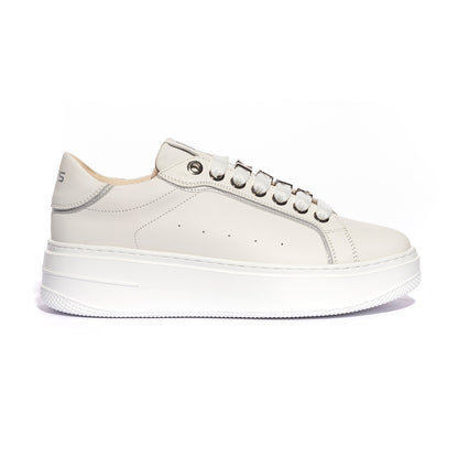 KEYS K10524 WHITE SILVER Sneakers Donna 