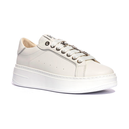 KEYS K10524 WHITE SILVER Sneakers Donna 