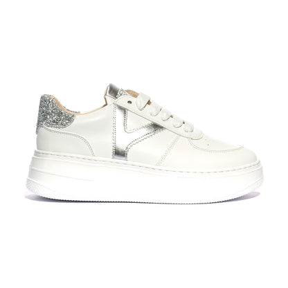 KEYS K10525 WHITE SILVER Sneakers Donna 