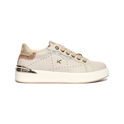 KEYS K10542 BEIGE PLATINO Sneakers Donna 
