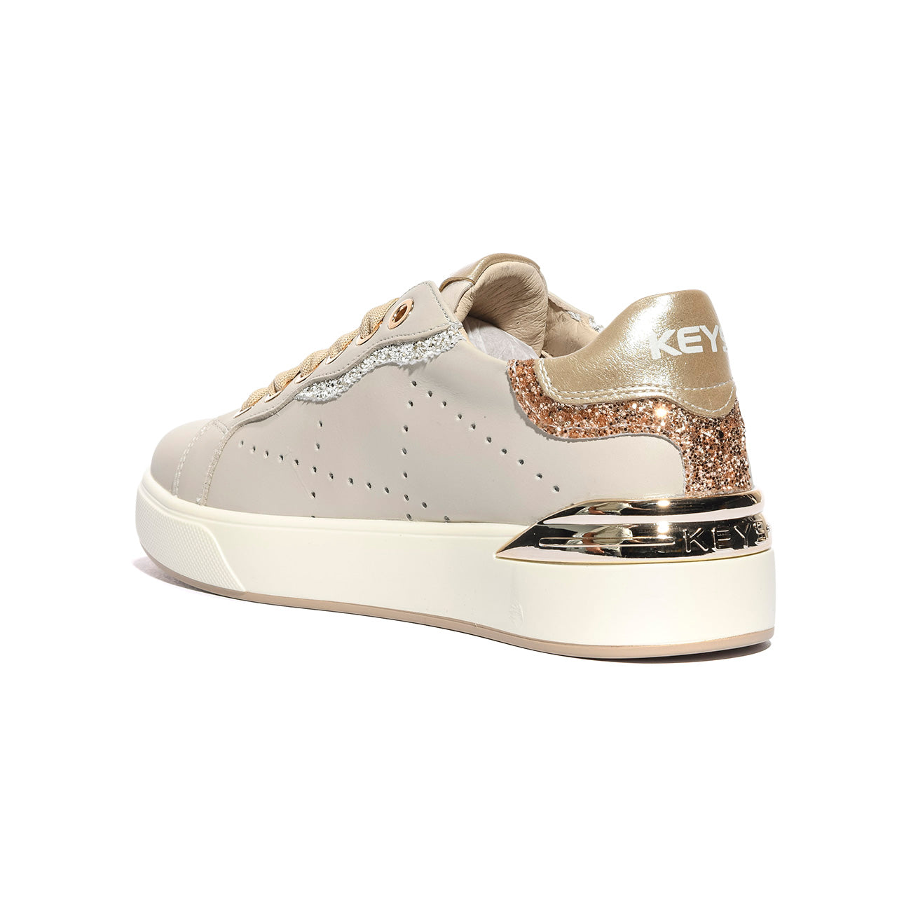 KEYS K10542 BEIGE PLATINO Sneakers Donna 