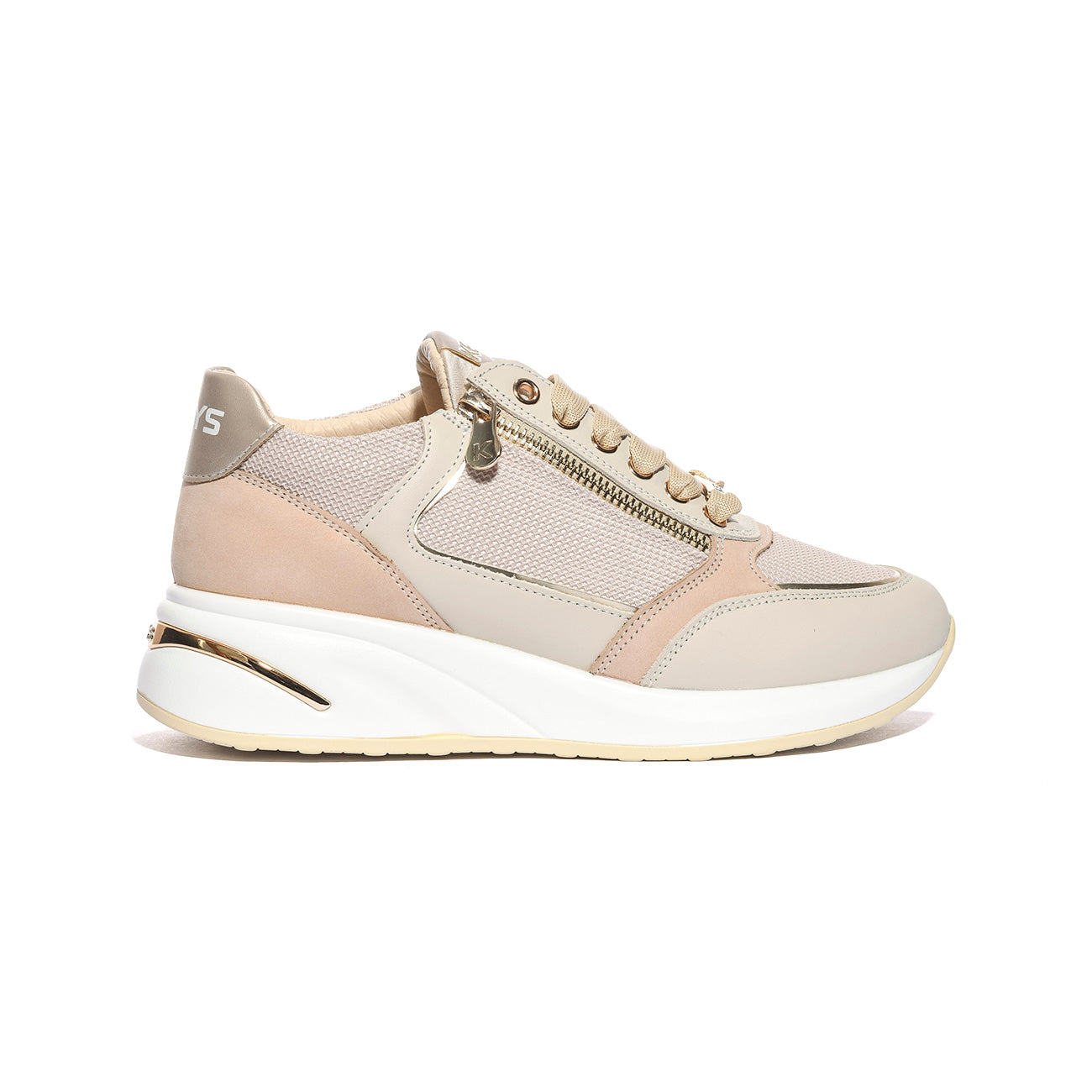 KEYS K10552 BEIGE GOLD Sneakers Donna 