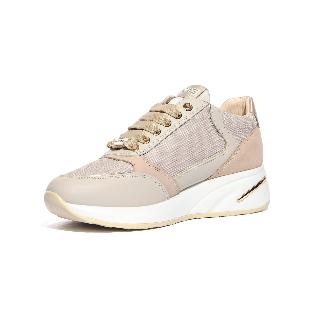 KEYS K10552 BEIGE GOLD Sneakers Donna 