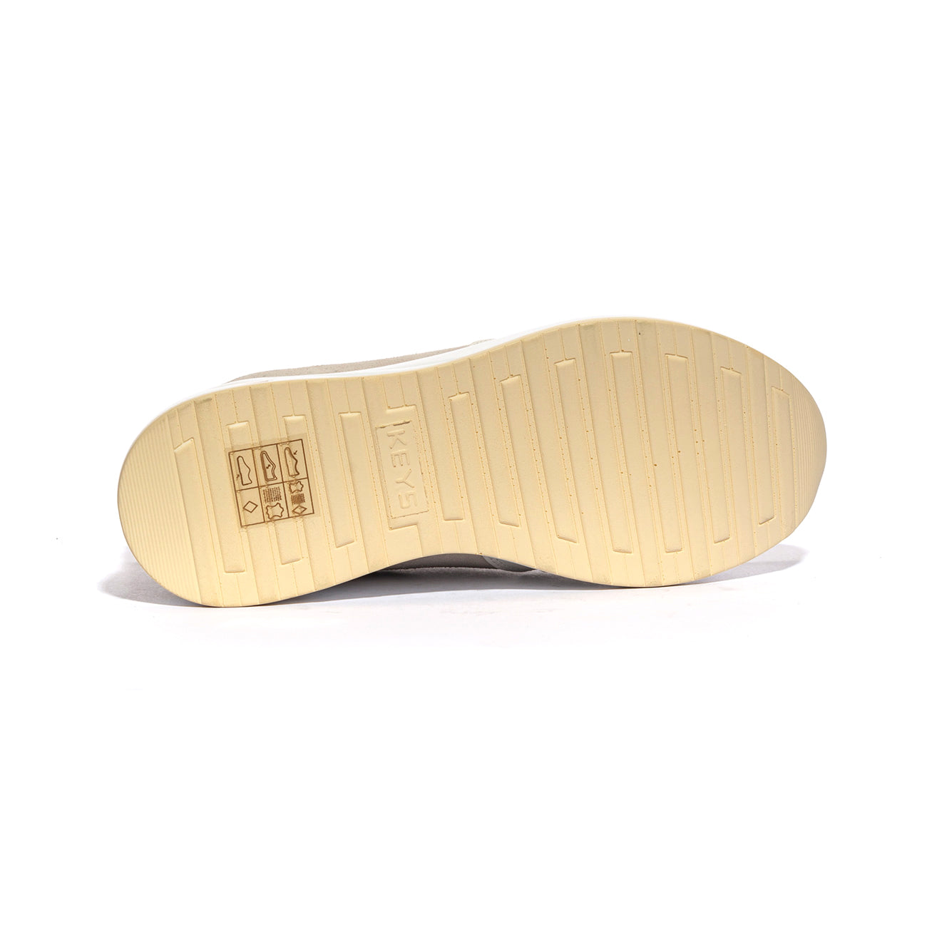 KEYS K10553 WHITE GOLD Sneakers Donna 