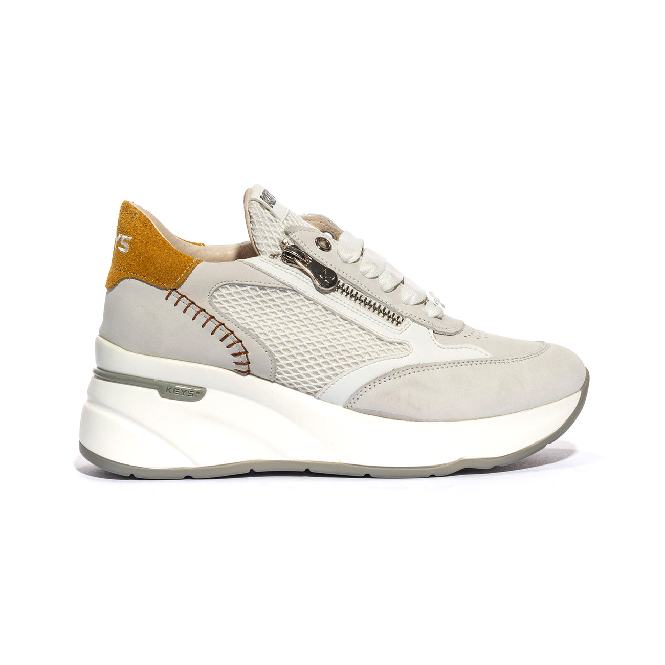 KEYS K10590 GHIACCIO WHITE Sneakers Donna 