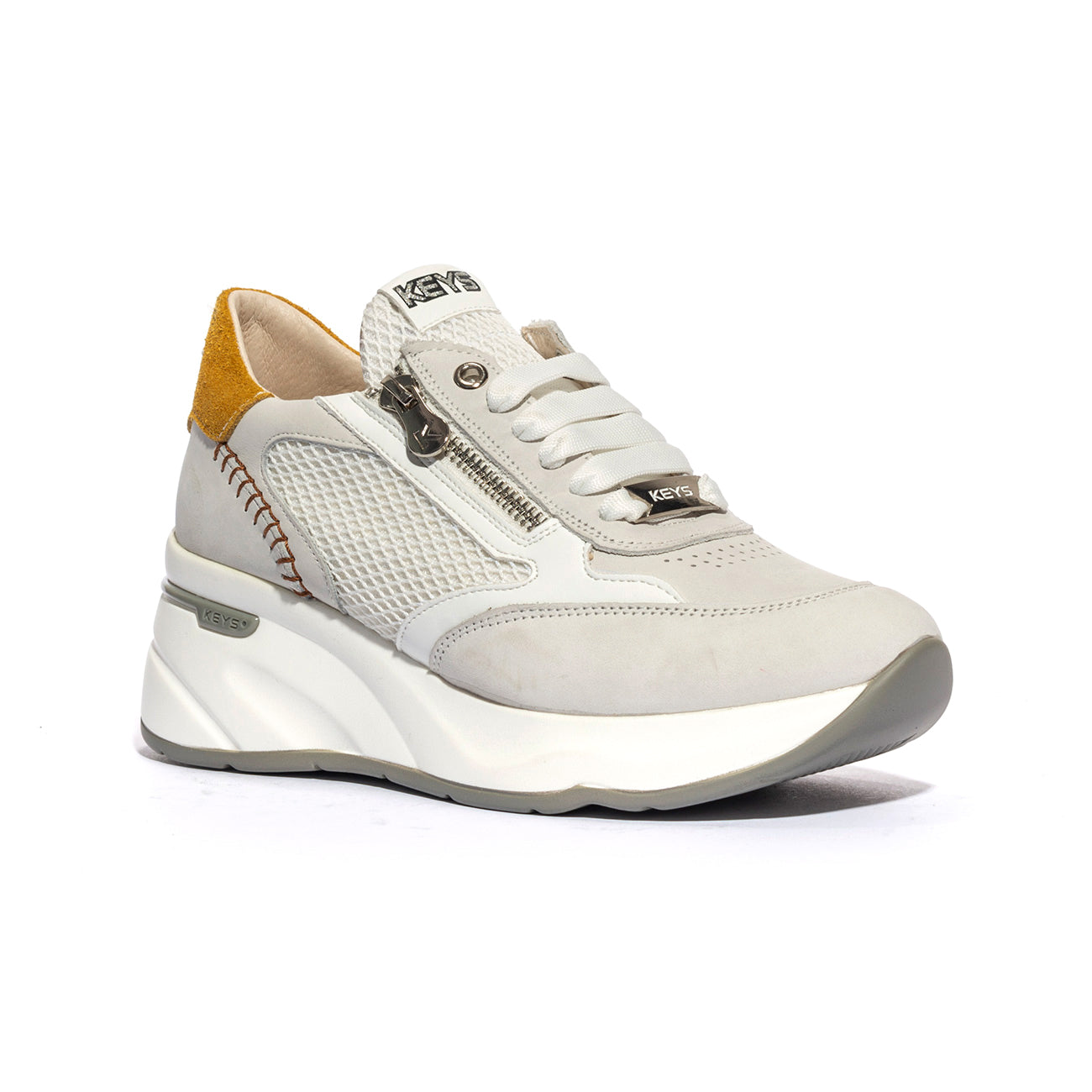 KEYS K10590 GHIACCIO WHITE Sneakers Donna 