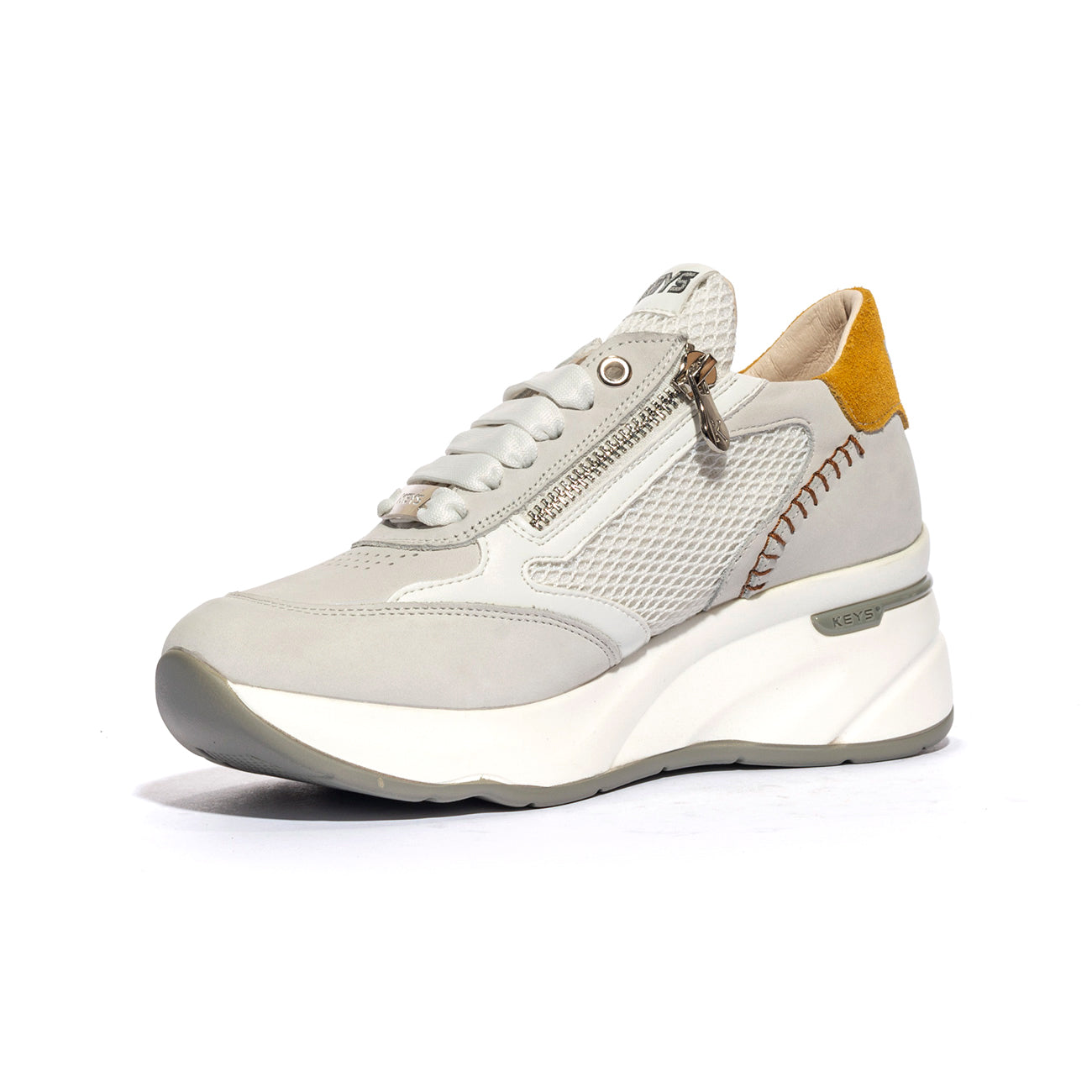 KEYS K10590 GHIACCIO WHITE Sneakers Donna 