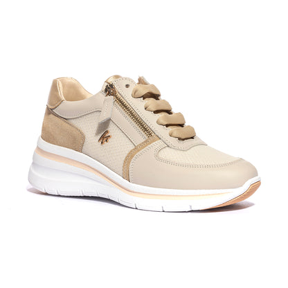 KEYS K10600 BEIGE PLATINO Sneakers Donna 